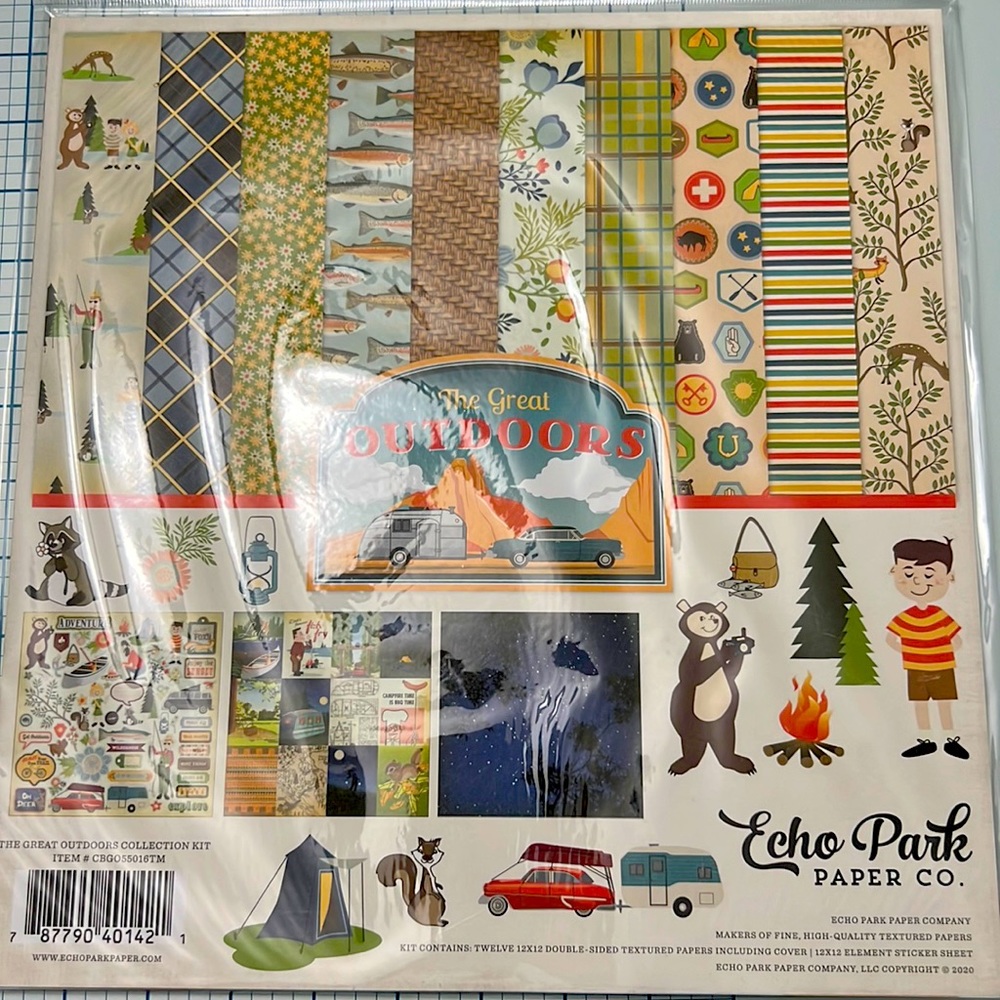 Echo Park The Great Outdoors Collection Kit NEW